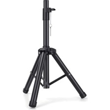 Profesyonel Taşınabilir Hoparlör Stant Ayarlanabilir Uzatma 76CM Ila 111CM Pa Dj Kısa Tripod Standı Mini Hoparlör Standı Uyumlu Ekleme Emniyet Pimi Hoparlör Ayak J-01