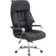 Ofis Comfort Krom Müdür Koltuğu - Siyah