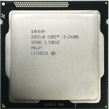 Intel Core I5-2400S I5 2400S 2,5 Ghz Dört Çekirdekli Cpu Işlemci 6m 65W Lga 1155