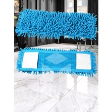Yorulmaz Ambalaj ✅ 80 cm Mikrofiber Mop Paspas – Yıkanabilir, Iz Bırakmaz, Tüm Düz Mop Aparatlarıyla Uyumlu✅