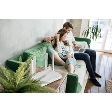 Hero 4g+ AX1800 Wi-Fi Mesh Fiber Router, Sim Kart Destekli 3g/4g/lte Modem, Cat.6, 4X1GBIT/S, USB 3.0 KN-2311