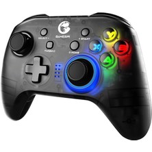 T4 Pro Yükseltme Pc Denetleyicisi, Anahtar/windows Pc/iphone/android Için Yarı Şeffaf Kablosuz Oyun Denetleyicisi