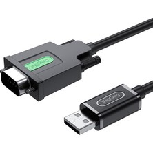USB 2.0 To RS232 Db9 PL2303 Chip Dönüştürücü Adaptör Kablo 1.5 Metre