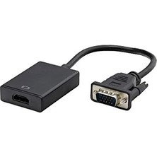 Plus PX-1250 VGA To HDMI Fullhd Görüntü Çevirici Aparat