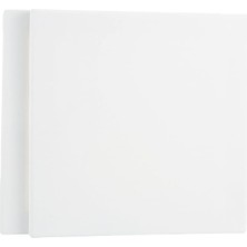 25X25 cm 2'li Pamuklu Tuval Paketi - Yağlı, Sulu, Akrilik Boya Çalışmaları Için