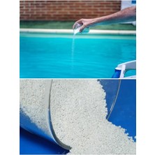 Toz Klor 100 gr Yosun Önleyici Havuz Temizleyici Havuz Toz Tablet Kloru Su Dezenfektanı