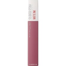 New York Super Stay Matte Ink Likit Mat Ruj - 15 Lover (Pembe)