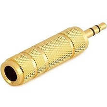Joes Td1 Kablo Jak Dönüştürücü Jack Gitar Çevirici Dişi 6.5mm - Erkek 3.5mm