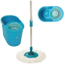 Fix Mop Set Pratik Temizlik Seti Sıkma Sistemli Döner Başlıklı