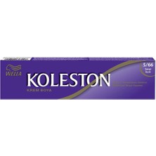 Koleston Single Tüp Boya 5/66 Şarap Kızılı