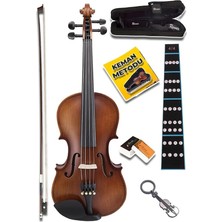 RV-404 Profesyonel Keman Seti 4/4 Tam Boy Yetişkin