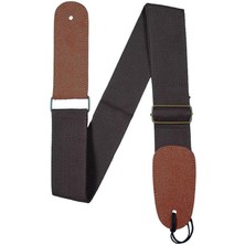 HG20 Gitar Omuz Askısı Kahve Renk 5 mm Genişlik 87-146 cm