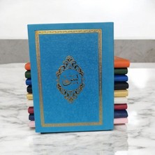 Medrese Kitabevi Çanta  Boy Termoderi Kapaklı 128 Sayfa Yasin Mavi