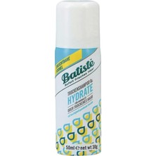 Batiste Kuru Şampuan Nemlendirici 50 ml Sade İçerik ile Normal Saçlar için Etkili Bakım