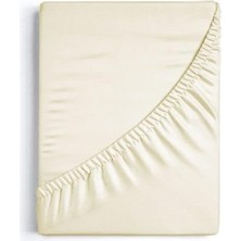 Pamuklu Bebek Lastikli Çarşaf - Penye Kumaş - Park Yatak | 60X120 | 70X110 | 70X120 | 70X130 | 70X140 | Krem | Beyaz | Gri | Pembe | Mavi (Krem)