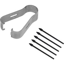 Tab S6/s7/s7+/s6 LITE/NOTE10/NOTE 5G/NOTE10+/NOTE10+ 5G/NOTE20 Için 5 Adet Yedek Dokunmatik Kalem Uçları S Kalem Uçları, Kaldırma Cımbızlı (Siyah)