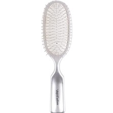 Silver Saç Fırçası 513 - Elite Hava, Kauçuk Sap, Antistatik, Yağ Dengesi