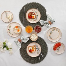 Sunny 4 Kişilik Kahvaltı Takımı 10 Parça-Kahve