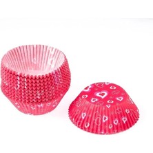 Cupcake Kalıbı, Renkli Muffin Kağıdı 100 Adet