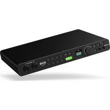 Evo 16 |usb-C Ses Kartı: 24-Giriş/24-Çıkış 24-BIT/96KHZ, 8 Evo Mikrofon Preamp, Tft-Lcd Ekranlı, Çok Kanallı Smartgain Özelliği (Mac/pc Uyumlu)