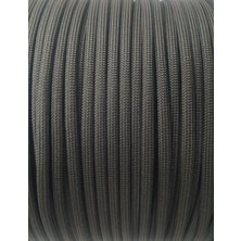 550 4mm 7 Çekirdek Outdoor Bileklik Çadır Kamp Ipi 10 Metre Siyah