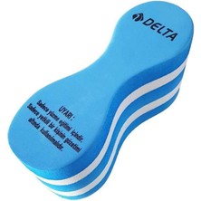 Delta Pull Buoy Yüzme Aparatı Bacak Arası Şamandırası Dayanıklı Mavi Renkli Yüzücü Ürünü