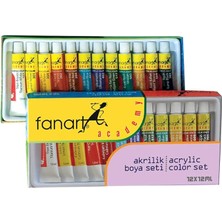Academy Akrilik Boya, Seti 12X12ML