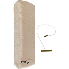 Doğal Seramik Hamuru Seramik Hamuru 8700 Gram (8,7 Kg), Doğal Kil Çamuru, Oyun Hamuru