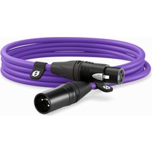 Hype Store Xlr-3 Premium Xlr Kablo (3 M, Mor)