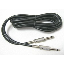 Gitar Kablosu 3 Metre, Fl-10, Gitar Kablosu 3 Metre (2 Adet 1/4" Nikel Jack)