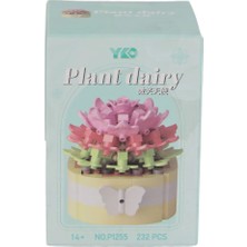 Vagon P1255 Panlos Simülasyon Çiçek Serisi 232 Parça Block Oyuncak