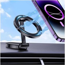 Manyetik Araç Içi Telefon Tutucu [güçlü Mıknatıslar] Titreşime Dayanıklı Magsafe ile Uyumlu Telefon Tutucu Araç Içi Telefon Tutucu Kompakt iPhone 11-15 Pro Max