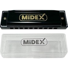 HN-10BK Siyah Örf Aletleri 10 Delikli Mızıka