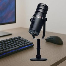 Profesyonel Stüdyo Mikrofon, Sinyal-Gürültü Oranı (Snr) – 85DB, Dinamik Aralık – 88DB, Kayıt Condenser Masaüstü Canlı Yayın Mikrofonu Pc Usb, Oyun, Podcast, Kayıt, Yayın PW12