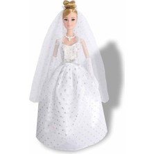 Gelinlikli Manken Bebek Alisha 29 cm - 3381