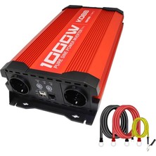KBN1000 12V/220V 1000WATT Tam Sinüs Dönüştürücü Invertör