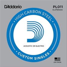PL011 Tek Elektro Gitar Teli (11)