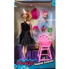 Savarga Anlily Bebek Manken Bebek Yemek Zamanı