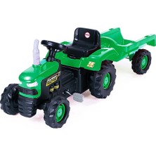 Savarga Dolu Römorklu Traktör Pedallı