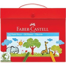Faber-Castell 24'lü Karton Çantalı Pastel Boya Kalite ve Dayanıklılık Özellikli