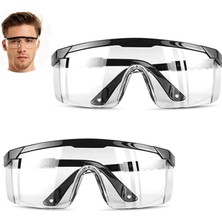 2 Paket Baymax S400 Güvenlik Gözlüğü Buğu Önleyici ve Uv Korumalı Koruyucu Şeffaf Gözlükler Güvenlik Koruma Gözlükleri Çocuklar Için Güvenlik Gözlükleri Nerf Silah Savaşları