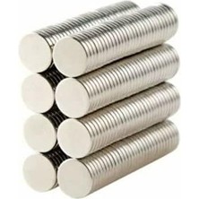 Neodyum Mıknatıs Yuvarlak D8X1 mm Çap - 25 Adet