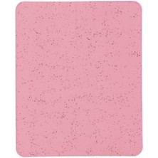 Kum Desen Tip Kaymaz Taban Optik Bilgisayar Notebook Mouse Pad Maus Pad 17,5X21,5CM (Pembe)