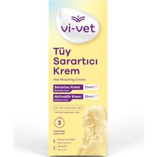 vi-vet Tüy Sarartıcı Krem 70 ml + 35 ml 1 Ad. Yüz, Kol ve Bacaklar İçin Hızlı Etki
