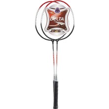 Ds 902 Çantalı Çiftli Badminton Seti , Unisex, Kırmızı, Tek Beden