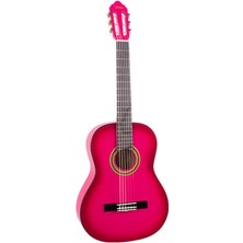 Klasik Gitar 1/4 Pembe 5-7 Yaş Grubu Için