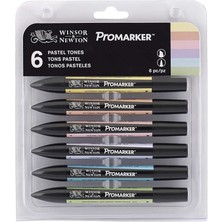 & Newton Promarker 6'lı Set Pastel Tones