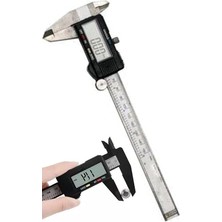 Dijital Profesyonel Çelik Mekanik Kumpas 150 mm Orjinal 1410