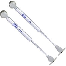 Dolap Amartisörü Gazlı Piston 100 Newton Gri Renk 2 Adet - Mobilya Makasları - Tek Ebat