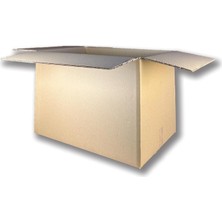 Sağlam Taşıma Kolisi Çift Oluklu Boş Koli, Karton Kutu, Çeyiz Kutusu, Taşınma Kolisi 10 Adet